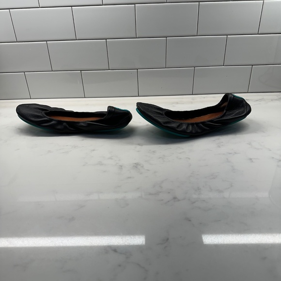 TIEKS BLACK LEATHER SIZE 8 - Picture 3 of 6